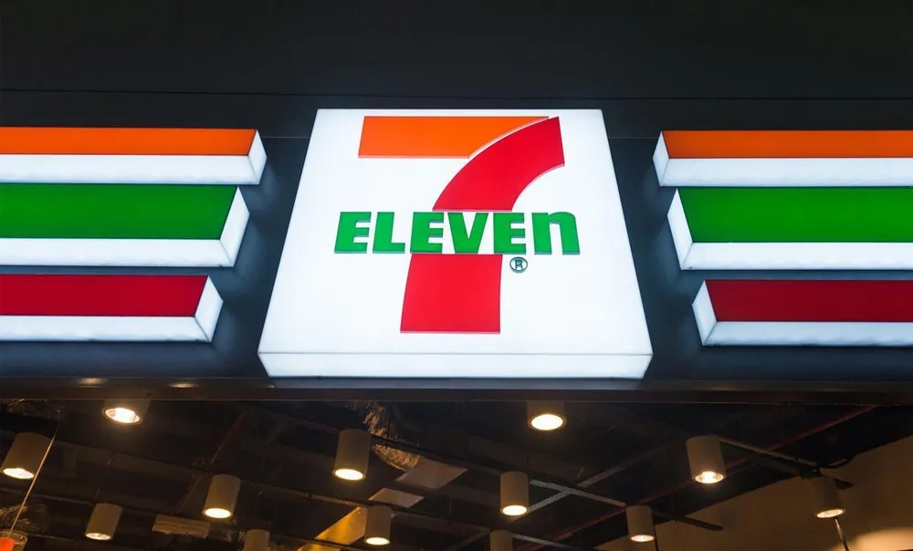 九毛九全球最大跨国连锁便利店集团7-11换LOGO了